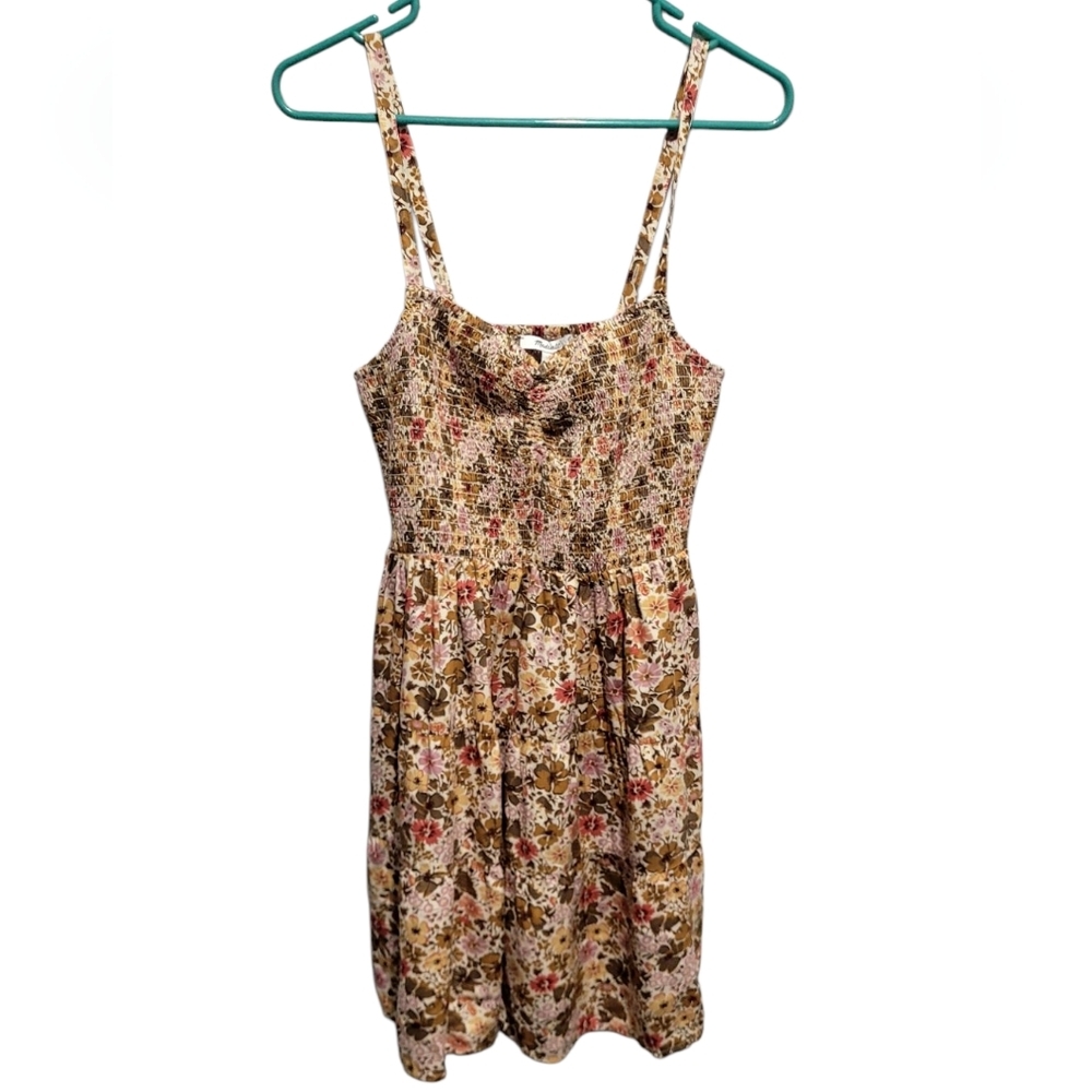 Madewell Tucker Tie Strap Lucie Mini Dress - Picture 3 of 9